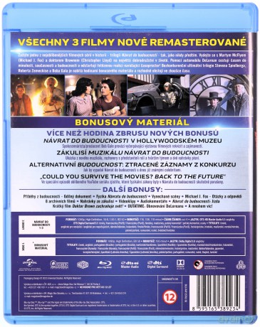 Powrót do przyszłości: Zremasterowana Trylogia (Back to the Future Part 1-3) [4xBlu-Ray]