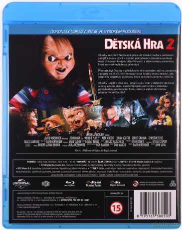 Powrót laleczki Chucky (Child's Play 2) [Blu-Ray]