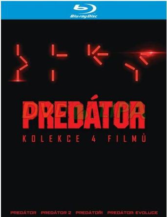 Predator 1-4 Kolekcja [4xBlu-Ray]