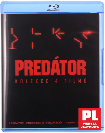 Predator 1-4 Kolekcja [4xBlu-Ray]
