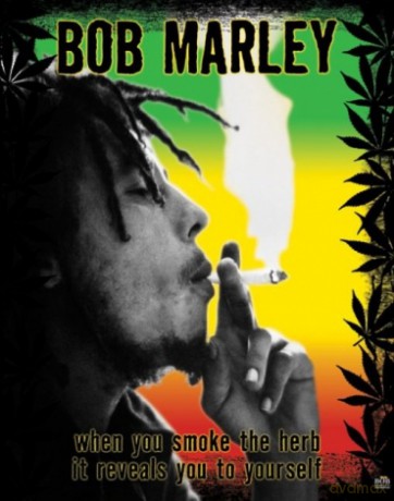 Bob Marley (Herb) [PLAKAT]