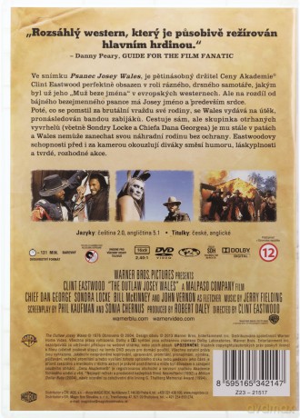 The Outlaw Josey Wales (Wyjęty spod prawa Josey Wales) [DVD]