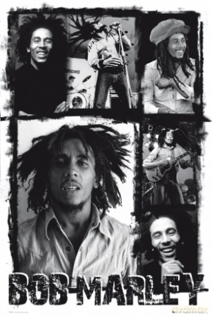 Bob Marley (photo Collage) [PLAKAT]