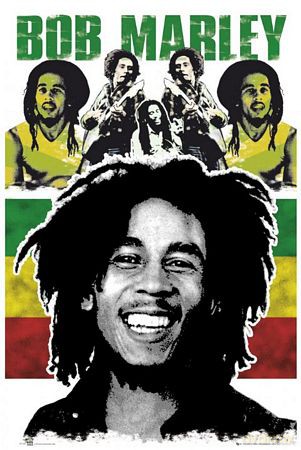 Bob Marley (rasta) [PLAKAT]