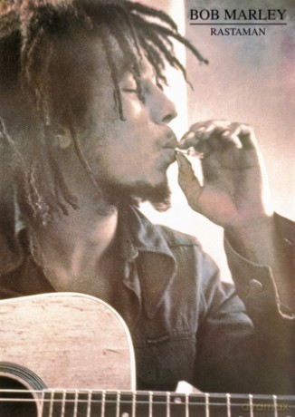 Bob Marley (Rastaman) [PLAKAT]