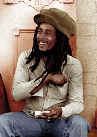 Bob Marley (rolling 2) [PLAKAT]