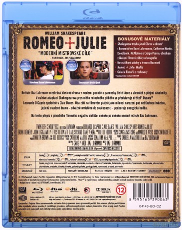 Romeo i Julia (Romeo and Juliet) [Blu-Ray]