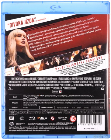 Czerwona jaskółka (Red Sparrow) [Blu-Ray]
