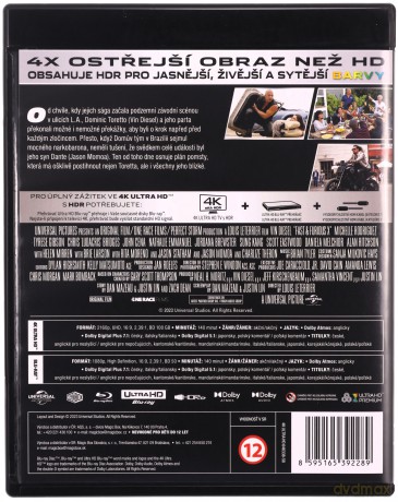 Szybcy i wściekli 10 [Blu-Ray 4K]+[Blu-Ray]