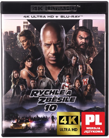 Szybcy i wściekli 10 [Blu-Ray 4K]+[Blu-Ray]