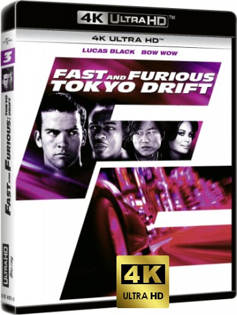 The Fast and the Furious: Tokyo Drift  (Szybcy i wściekli: Tokio Drift) [Blu-Ray 4K]