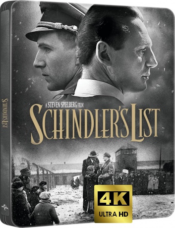 Schindler's List (Lista Schindlera) (steelbook) [Blu-Ray 4K]+[2xBlu-Ray]