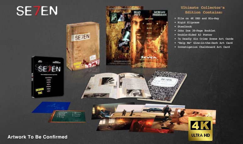 Se7en (Siedem) (steelbook) [Blu-Ray 4K]