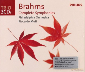 Muti/Philadelphia Orchestra.: Brahms Symphonies [3CD]