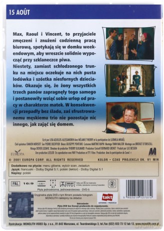 15 sierpnia [DVD]
