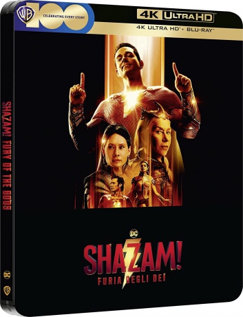 Shazam! Gniew bogów (steelbook) [Blu-Ray 4K]+[Blu-Ray]