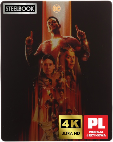 Shazam! Gniew bogów (steelbook) [Blu-Ray 4K]+[Blu-Ray]