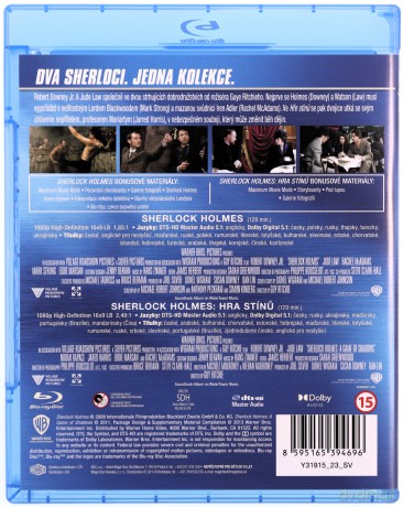 Sherlock Holmes 1-2 [2xBlu-Ray]