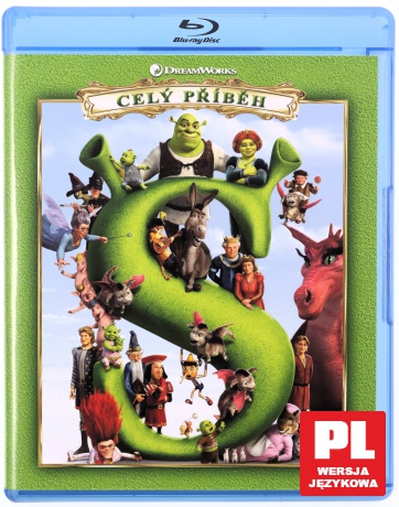 Shrek Kolekcja: Shrek / Shrek 2 / Shrek Trzeci / Shrek Forever Pakiet [4xBlu-Ray]