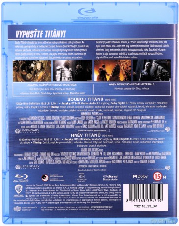 Starcie tytanów / Gniew tytanów [2xBlu-Ray]