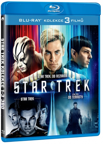 Star Trek 1-3: Star Trek / Star Trek: W nieznane / W ciemność. Star Trek [3xBlu-Ray]