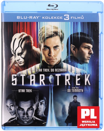 Star Trek 1-3: Star Trek / Star Trek: W nieznane / W ciemność. Star Trek [3xBlu-Ray]