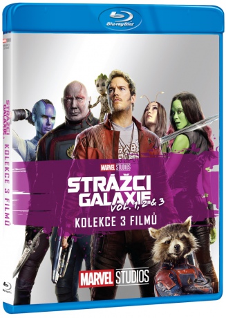 Strażnicy Galaktyki 1-3 [3xBlu-Ray]