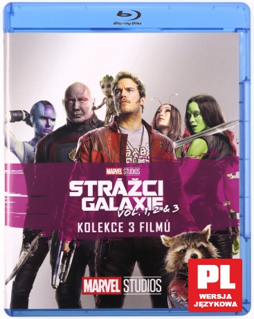 Strażnicy Galaktyki 1-3 [3xBlu-Ray]