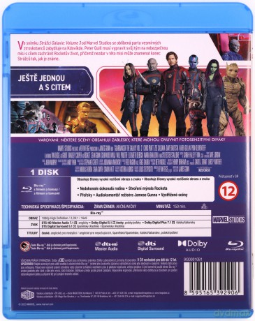 Strażnicy Galaktyki vol. 3 [Blu-Ray]