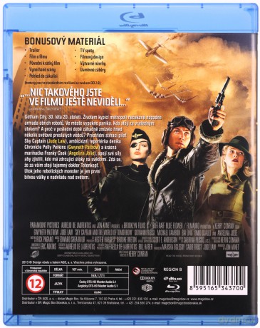 Sky Captain and the World of Tomorrow (Sky Kapitan i świat jutra) [Blu-Ray]