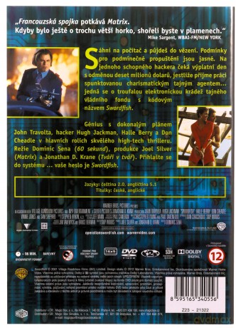 Swordfish (Kod dostępu) [DVD]