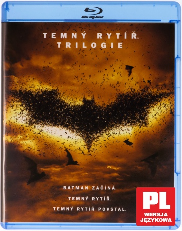 Batman - Początek / Mroczny Rycerz / Mroczny Rycerz powstaje [3xBlu-Ray]