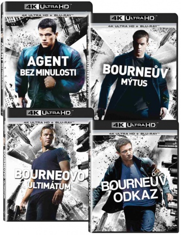 Bourne Kolekcja [4xBlu-Ray 4K]+[4xBlu-Ray]