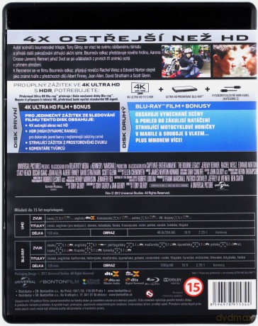 Bourne Kolekcja [4xBlu-Ray 4K]+[4xBlu-Ray]