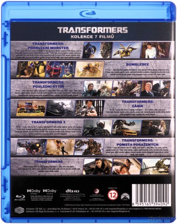Transformers Kolekcja 1-7 [Blu-Ray]