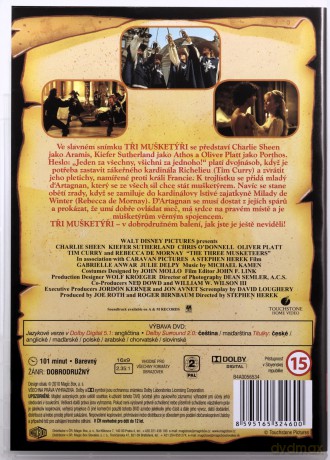 Trzej muszkieterowie [DVD]