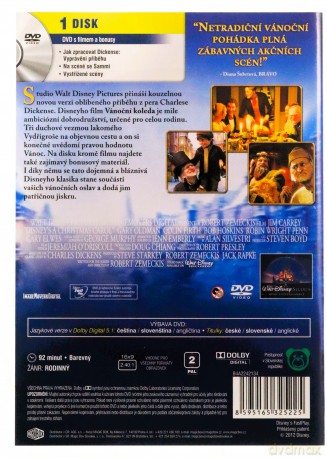 A Christmas Carol (Opowieść wigilijna) [DVD]