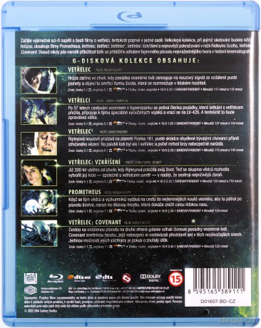 Obcy Pakiet 6 Filmów [BOX] [6xBlu-Ray]