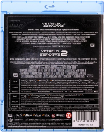 Obcy kontra Predator 1-2 [2xBlu-Ray]