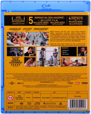 The Wolf of Wall Street (Wilk z Wall Street) [Blu-Ray]