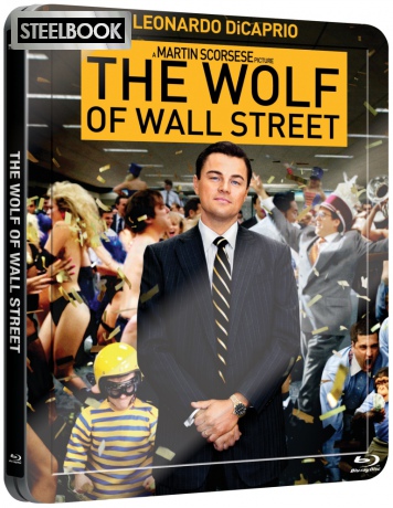 The Wolf of Wall Street (Wilk z Wall Street) (steelbook) [Blu-Ray]
