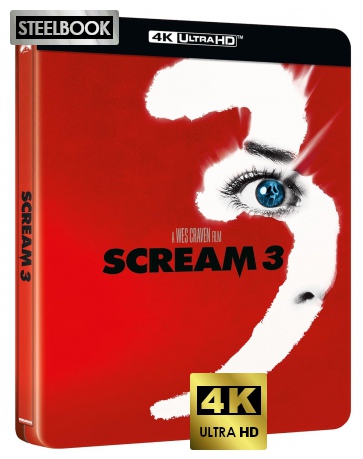 Scream 3 (Krzyk 3) (steelbook) [Blu-Ray 4K]+[Blu-Ray]