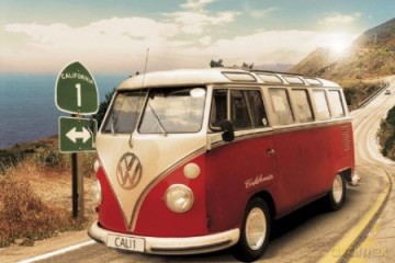 Californian Camper (Route One) [PLAKAT]