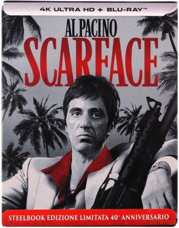 Scarface (Człowiek z blizną) (steelbook) [Blu-Ray 4K]+[Blu-Ray]