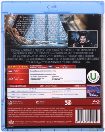 Czarownica (Disney) [Blu-Ray 3D]+[Blu-Ray]