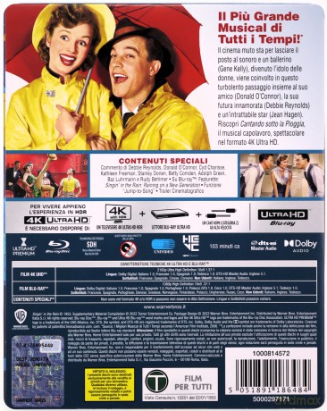 Deszczowa piosenka (steelbook) [Blu-Ray]