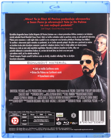 Carlito's Way (Życie Carlita) [Blu-Ray]