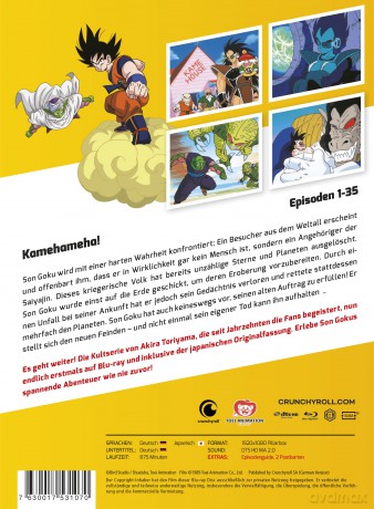 Dragonball Z Vol. 1 [BOX] [4xBlu-Ray]