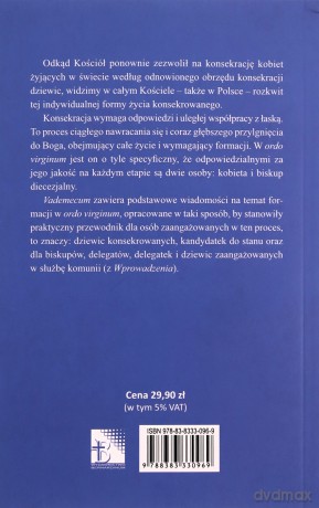 Vademecum. Rozeznanie powołania i formacja w ordo virginum [KSIĄZKA]