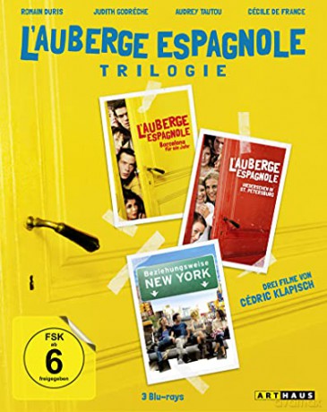 The Spanish Apartment / Russian Dolls / Chinese Puzzle (Smak życia / Smak życia 2 / Smak życia 3, czyli chińska układanka) [3xBlu-Ray]